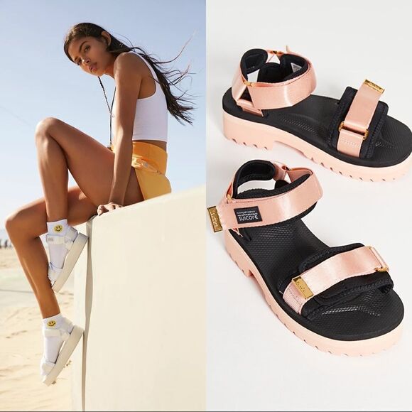 Suicoke Cel-Taab Sandals - Pink Size US9w (US7 men) - Picture 3 of 10